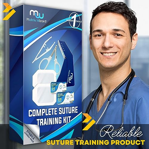 Matrix Wizard MIX2 Sutures Thread With Needle, Disposable Stapler thumb #5