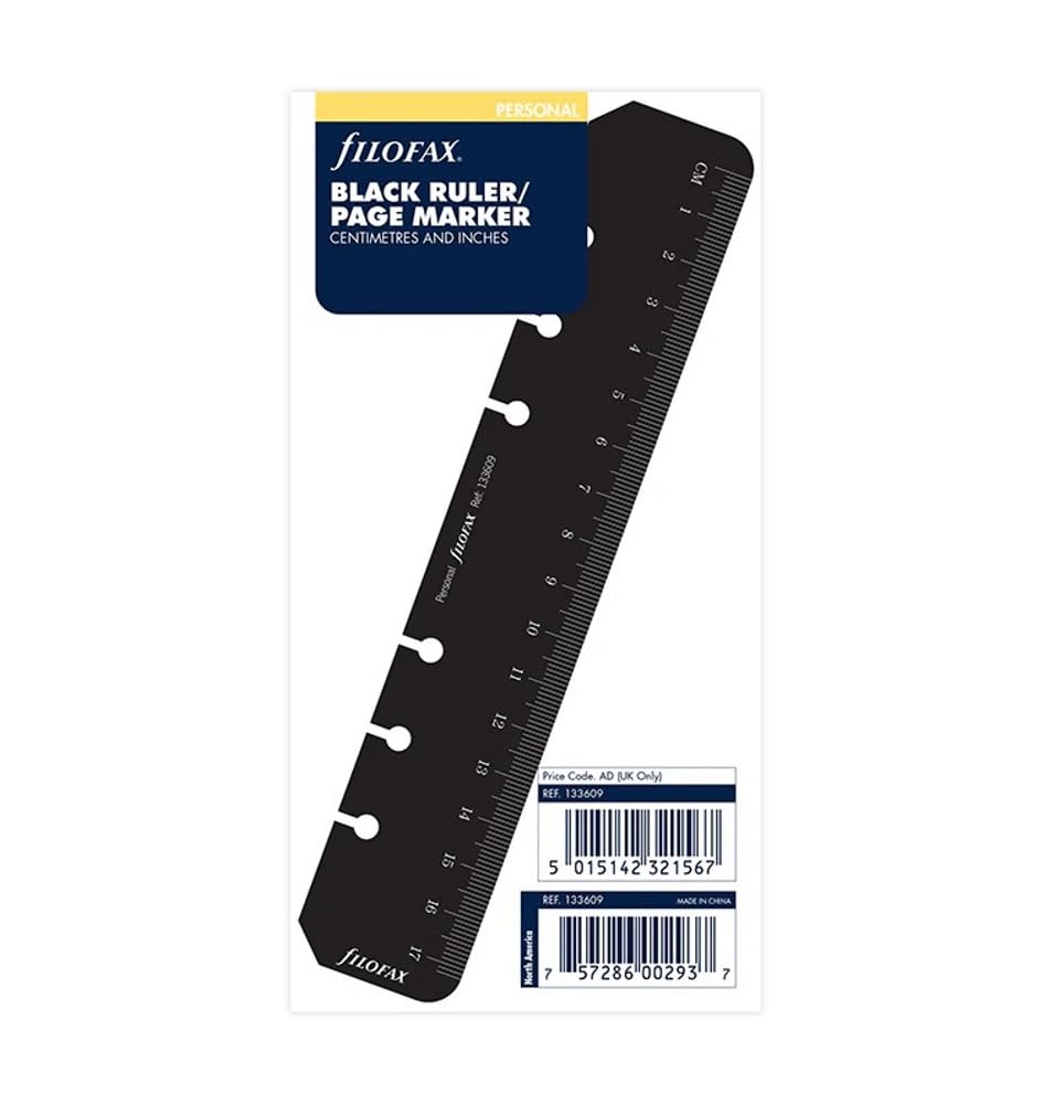 Filofax Personal Diary Page Marker/Ruler