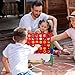 Qrooper 1.9 Feet Giant 4 in A Row Game, Large 4-to-Score Connect Game Set for Kids and Adults Yard/Lawn/Camping/Beach Outdoor Games, Indoor Family Kids Friends Party Game