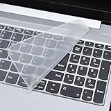PROTECTION UNIVERSELLE: Protecteur de clavier PC, housse de clavier en silicone, 3 pièces en silicone transparent protege clavier conçu pour les ordinateurs portables de 13-14 pouces. Une solution efficace pour protéger votre clavier des éclaboussures et de la poussière.