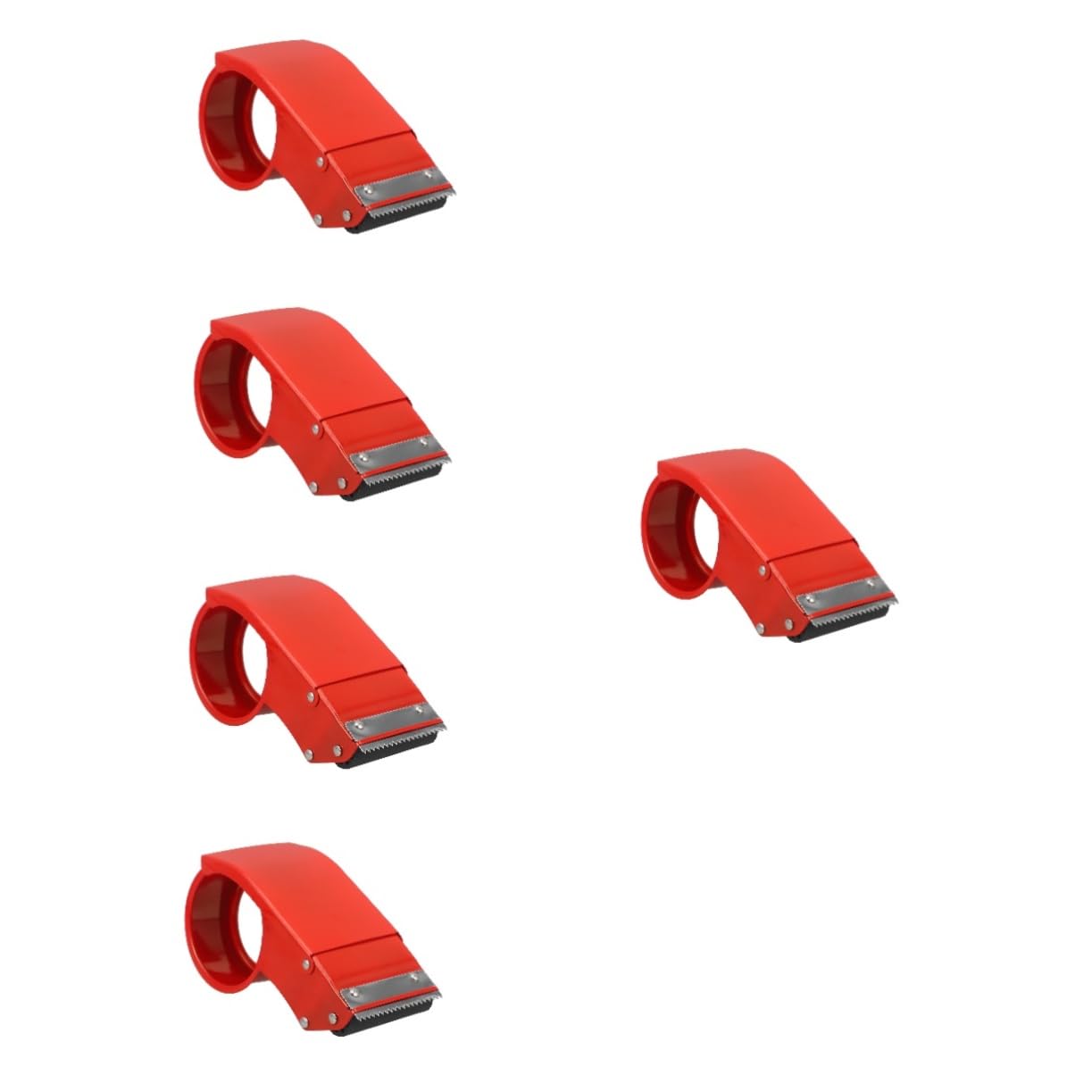 5stücke Metallischer Tape Dispenser Für Schreibtisch Eleganter Rutschfester Klebebandhalter Für Büro Und Zuhause Für Bastelprojekte Und Verpackungsarbeiten