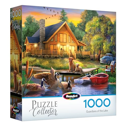 RoseArt - Puzzle Collector - Guardians of The Lake, 1000 Piece Jigsaw Puzzle for Adults - Thumbnail 2
