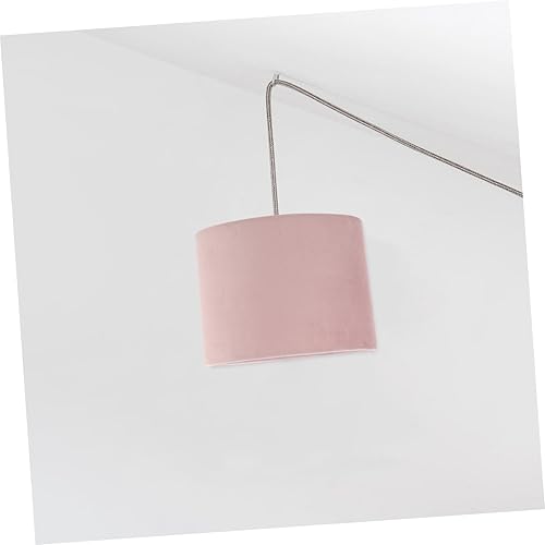 Miniatura 4 de Beaupretty Pantalla de lámpara ovalada de arpillera E27 reemplazo de cubierta de luz de mesa para lámparas de pie Protector de pantalla de tela de