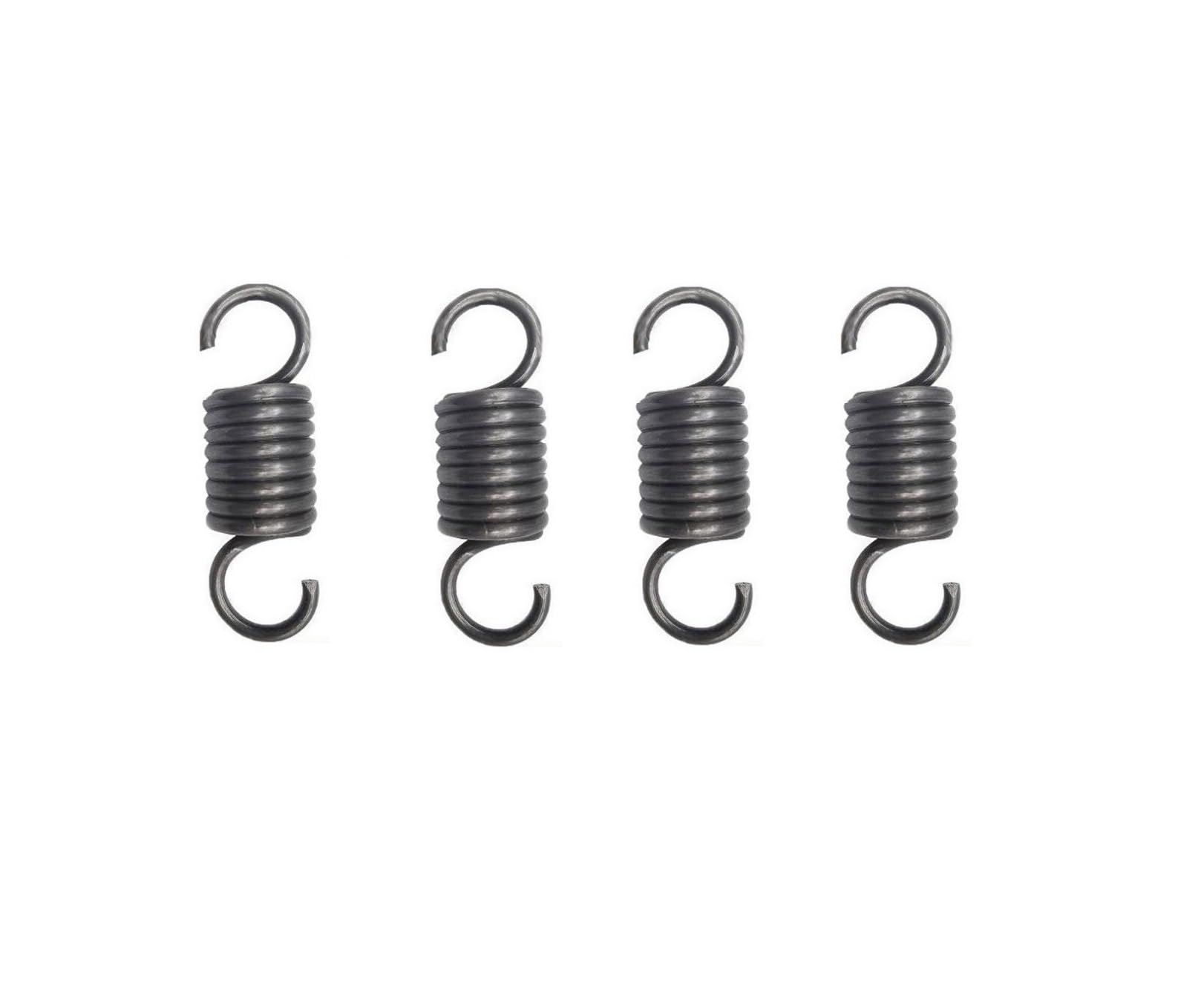 Produktbild von Generisch Zugfeder Mit Haken – 120 Mm Länge, 1,6 Mm Draht, 12 Mm Außen-Ø, Max. 6,4 Kg Zugkraft, 2 Stück