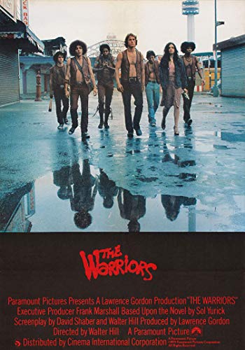 Stampe ricercate The Warriors - Poster classico del 1979, formato A3, 29 x 42 cm
