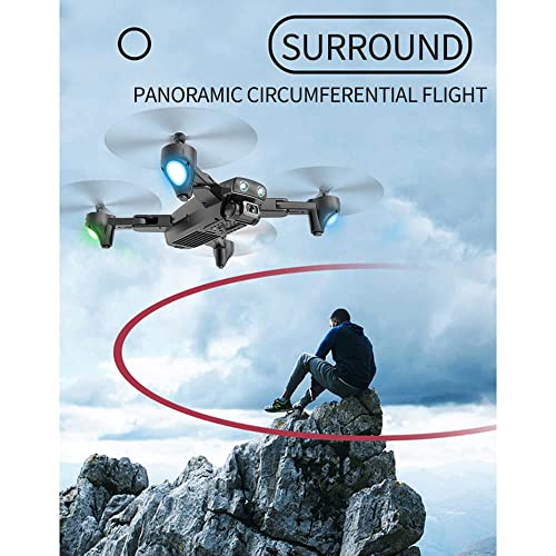 Cuadricóptero RC con cámara 4K de flujo óptico y diseño FPV plegable 3