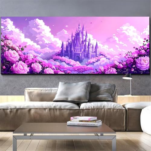 Diamond Painting Adulte Grand Format pour décoration murale salon et broderie diamant L555
