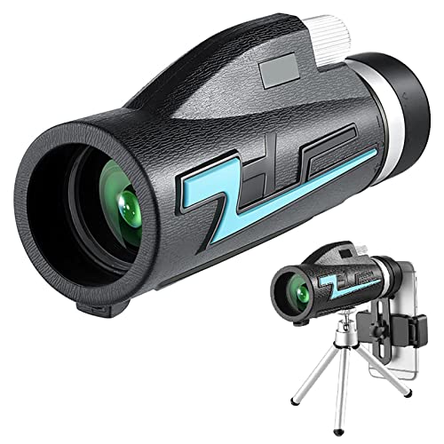 Télescope monoculaire 10x42 de poche pour observation des oiseaux et nature