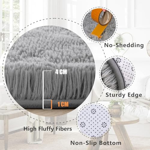 Tapis en peluche camel clair pour coin lecture salon cocooning