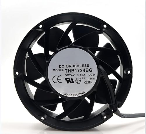 THB1724BG DC 24V 8.4A 201.6W 172x172x51mm Cooling Fan