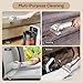 Ailltopd Portable Carpet & Upholstery Spot Cleaner, 15Kpa Powerful Suction & Spot Remover, Deep Stain Cleaning for Carpet, Car Seats, Pets, Stairs, Couches, with Dual Size BrushHead