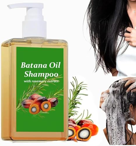 Batana Oil Shampoo, Shampoo De Batana – Shampoo Para La Caida De Cabello, Batana Oil Shampoo, Batana Oil Rosemary Shampoo for All Hair Types