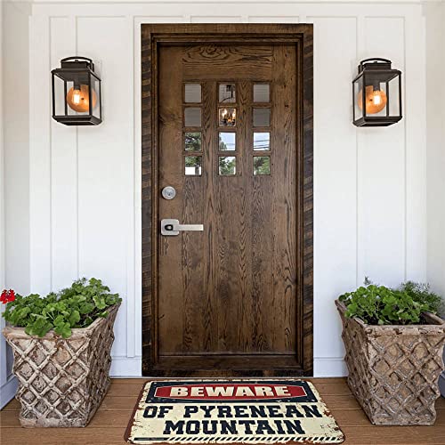 Tapis de porte d'entrée extérieure抗污 résistant Montagne Pyrénées - 5