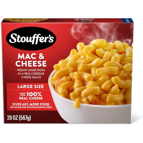 Stouffer's Macaroni And Cheese, Large Size, Oven Or Microwave Dinner, Easy...