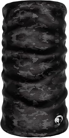 e tactical   DeBuff Collar Camouflage Black Neckbandana
