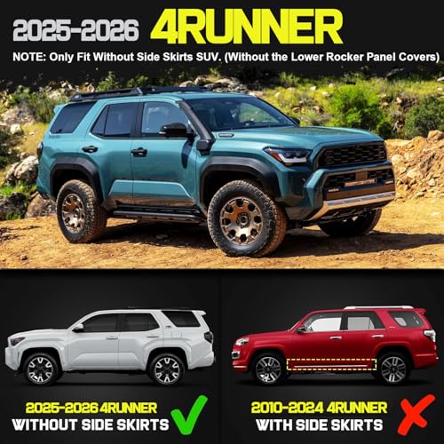 Estribos laterales para Toyota 4Runner 2025-2026 miniatura 3
