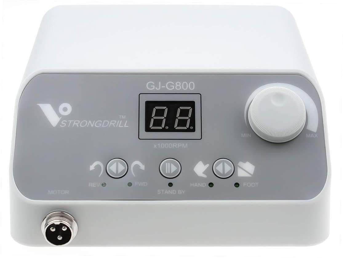 Máquina pulidora de laboratorio sin escobillas ORILAO GJ-G800, 50W, 50000RPM, gris XM, para joyería, cerámica, silicona, trabajo en vidrio