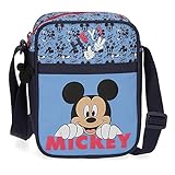 De Joumma Bags. Disney Mickey Moods Bandolera Rojo 15x19x10 cms Poliéster