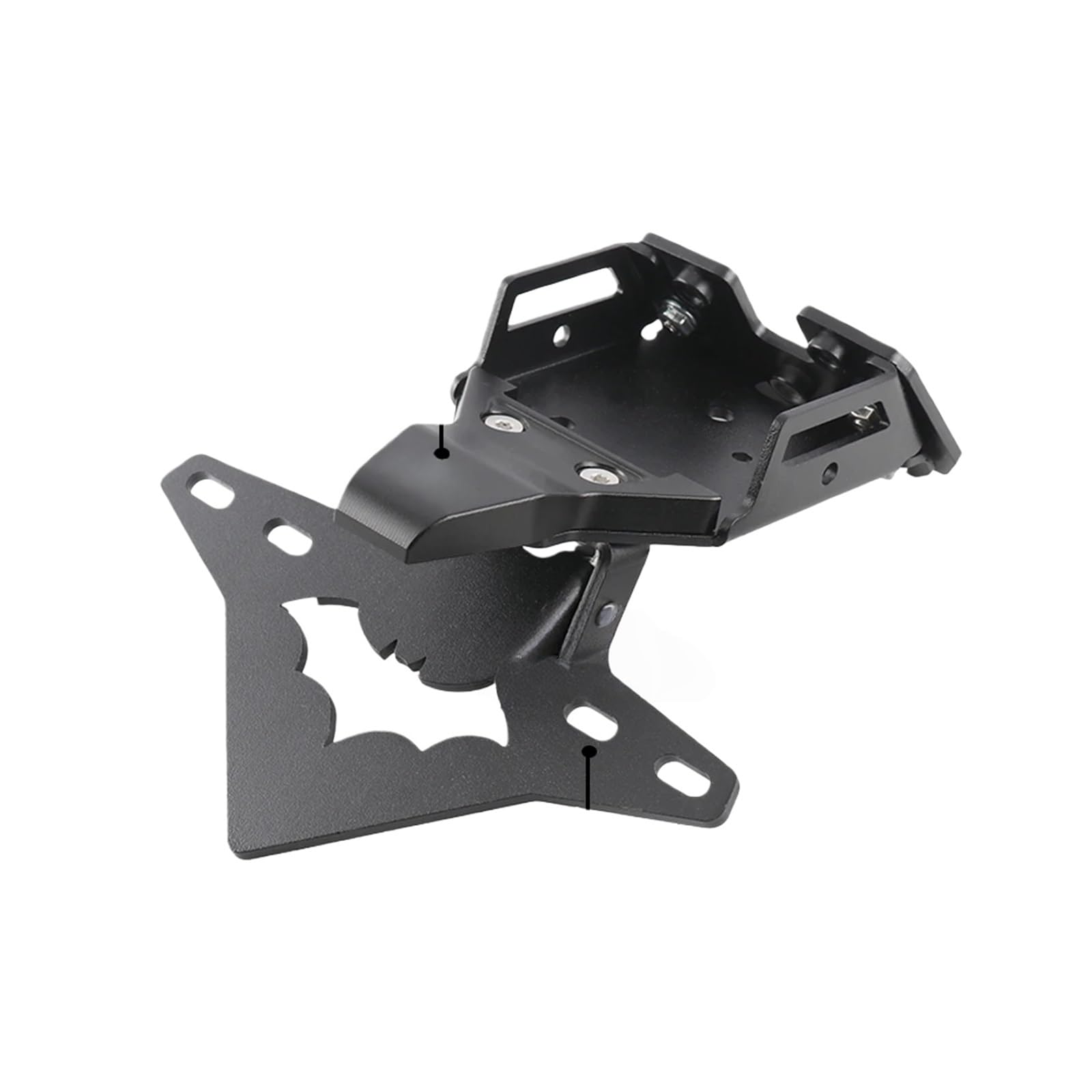 Support de plaque d'immatriculation moto arrière CFMoto 675SR queue bien rangée - 7
