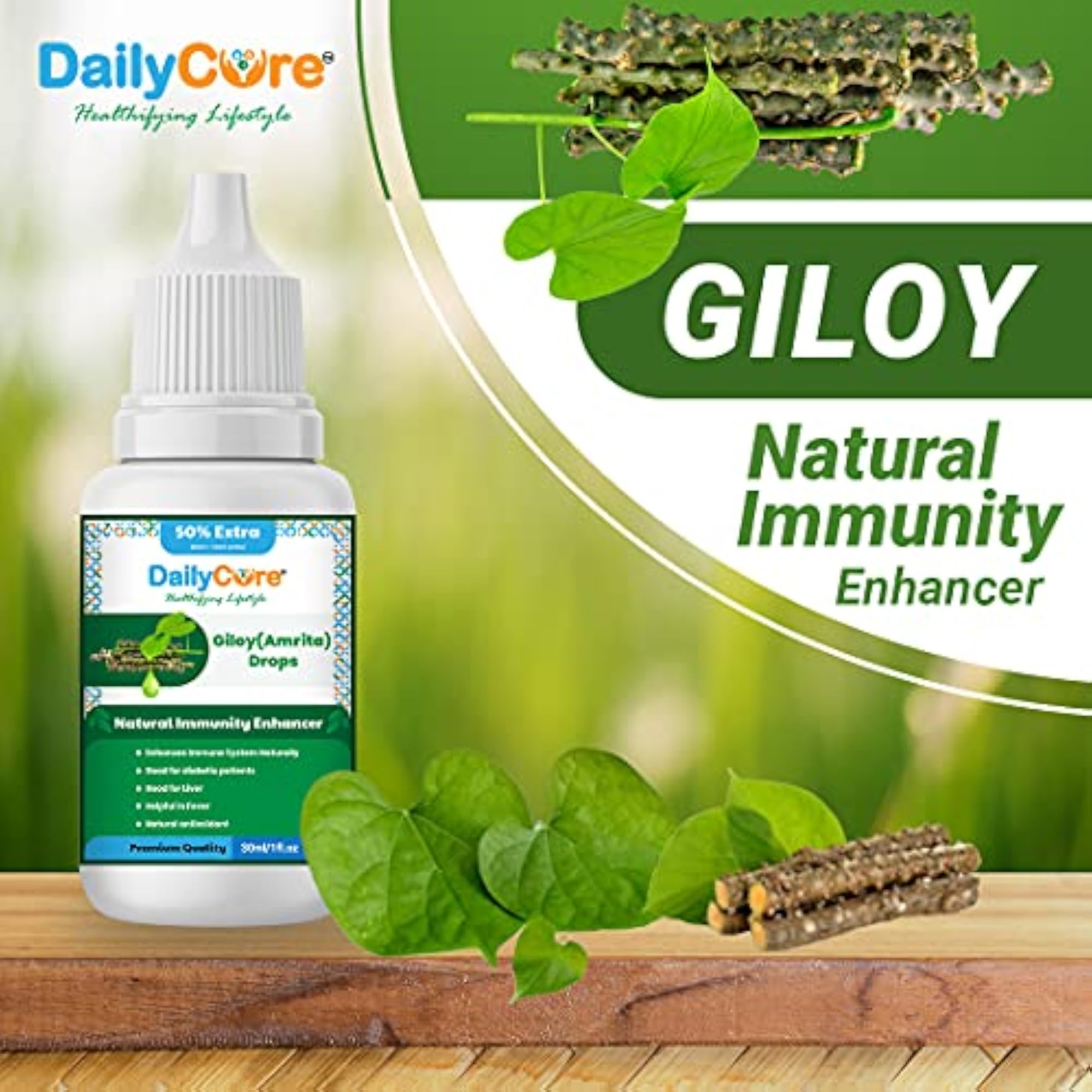 DailyCure Punch Tulsi and Giloy Drops