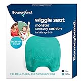 Shaped Wiggle Seats by Bouncyband – Green Monster, 13'x10.5'x2.2' – Inflatable Sensory Cushion...