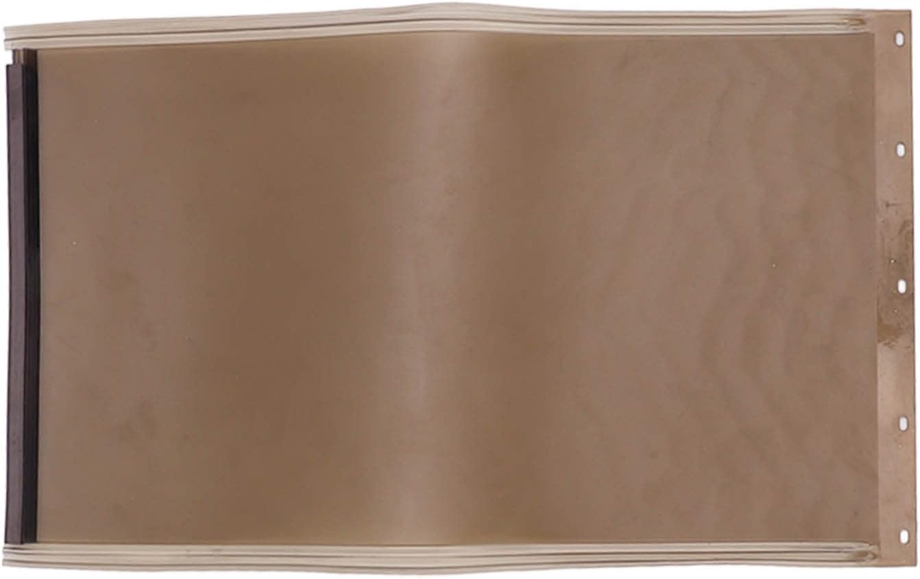 TPU Dog Door Flap, Flexible Pet Replacement Flap with Magnetic Strip Design for Aluminum Plastic Pet Door, M and L for Option (L)