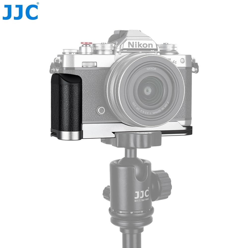 JJC Mango de metal tipo Arca de aluminio para Nikon Zfc sustituye a ZFC-GR1 Grip, Negro, PFT-Zfc Grip