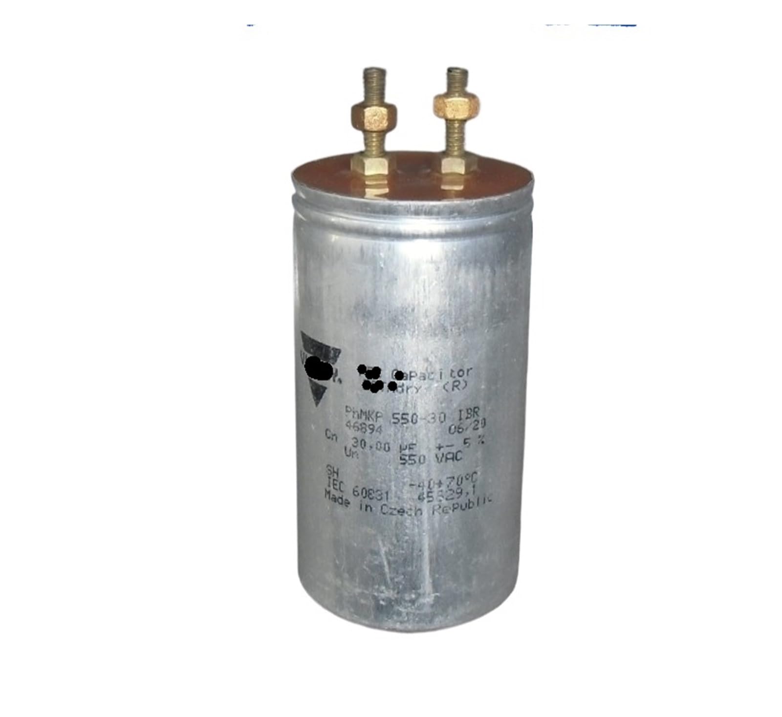 KSZHZYMGX 30UF 550VAC 660v Gold Plated Nut Audio Filter Film Capacitors 1pcs