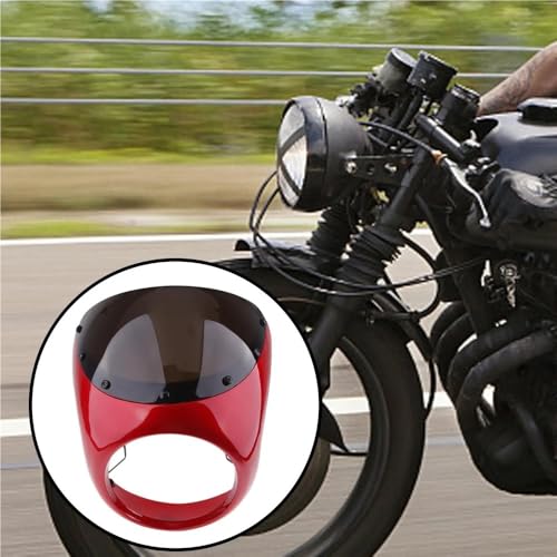 Déflecteur pare-brise moto universel pour carénage de phare - 3