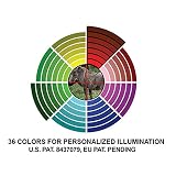 UTG 3-12X44 30 mm Scope, AO, 36-color Mil-dot, w/Rings