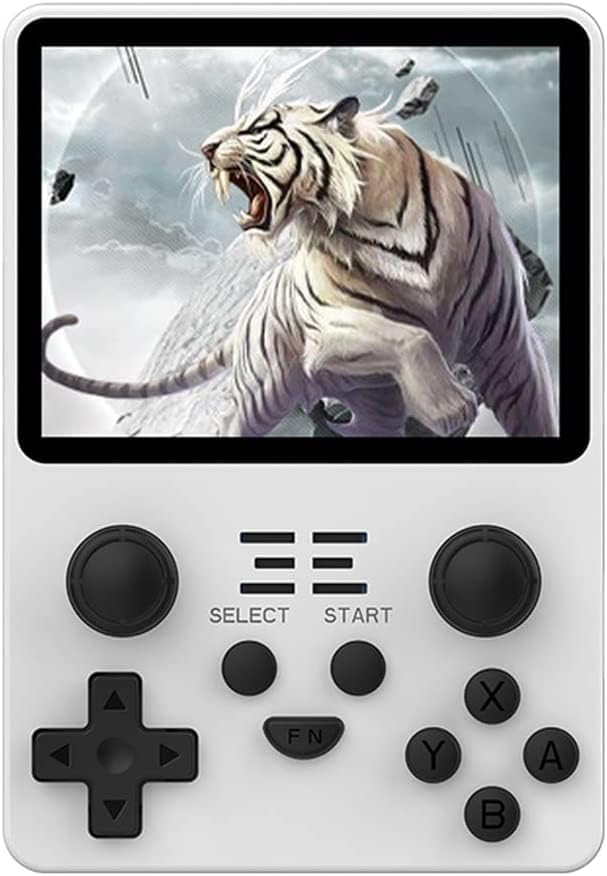 Powkiddy RGB20S Handheld Game Console, 3.5 Inch IPS Retro Game Console