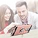 LG G7 Case with HD Screen Protector,Anoke Cellphone 360 Degree Rotating Ring Holder Kickstand Scratch Resistant Drop Protective Cover for LG G7 2018 ZS Rose Gold