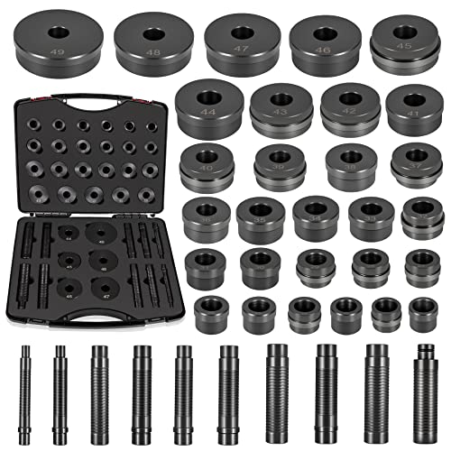 Danhonwin T-0220-39 Transmission Bushing Driver Tool Kit Compatible with Ford Chrysler GM Bushing Bearing Seal Installer Remover Tool-39 PCS