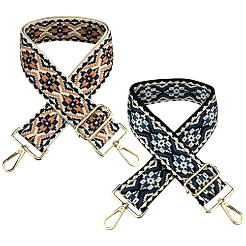 2 Stück Verstellbar Schulterriemen 5CM, Taschengurt Breit Schulterriemen Umhängegurt Taschenriemen Damen Zubehör Tragegurt Längenverstellbarer für Schultertasche Tragetaschen Handtaschen(160-260CM) Cover