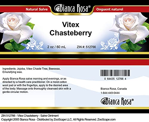 Miniatura 3 de Bianca Rosa Vitex Chasteberry - Ungüento para ungüento (2 oz, ZIN 512766) - Paquete de 3