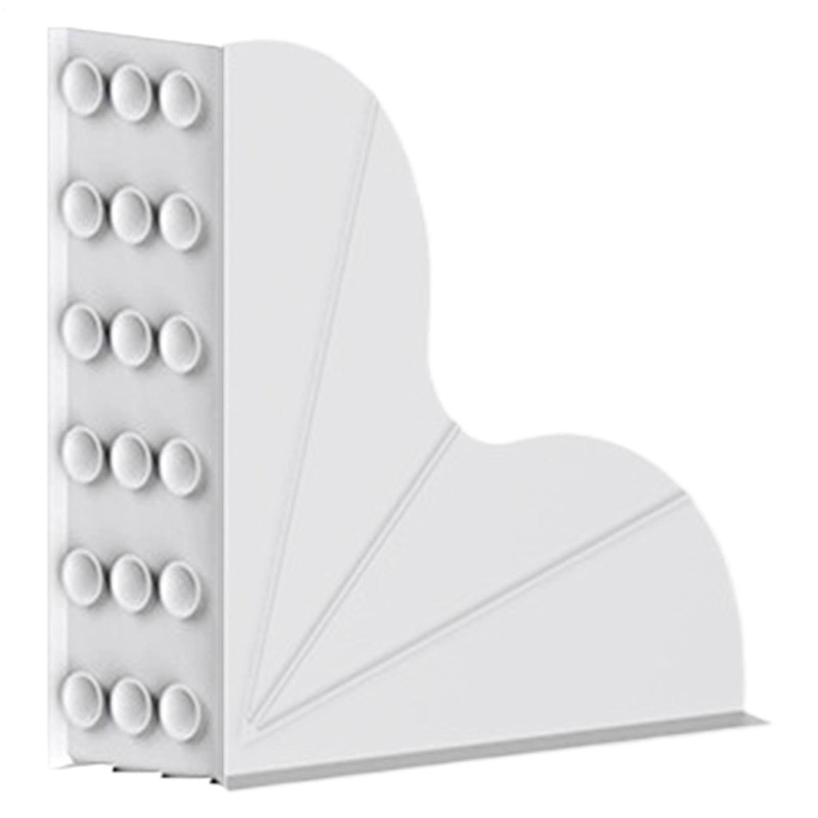 Paraspruzzi per doccia con forti ventose, barriera flessibile in silicone per bagno, cucina, vasca da bagno, ideale per proprietari di case, anziani, affittuari e genitori impegnati