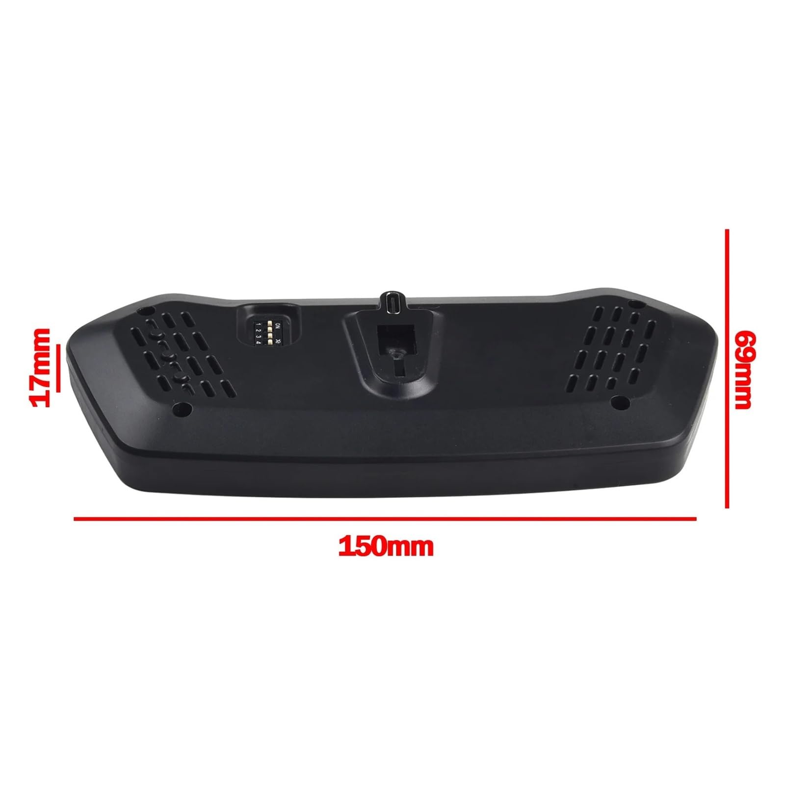 Universal Car HUD Uniwersalny Alarm Samochodowy Temp Samochodowy Cyfrowy Wyświetlacz Head Up Wskaźnik RPM Prędkościomierz Przyrząd Wielofunkcyjny