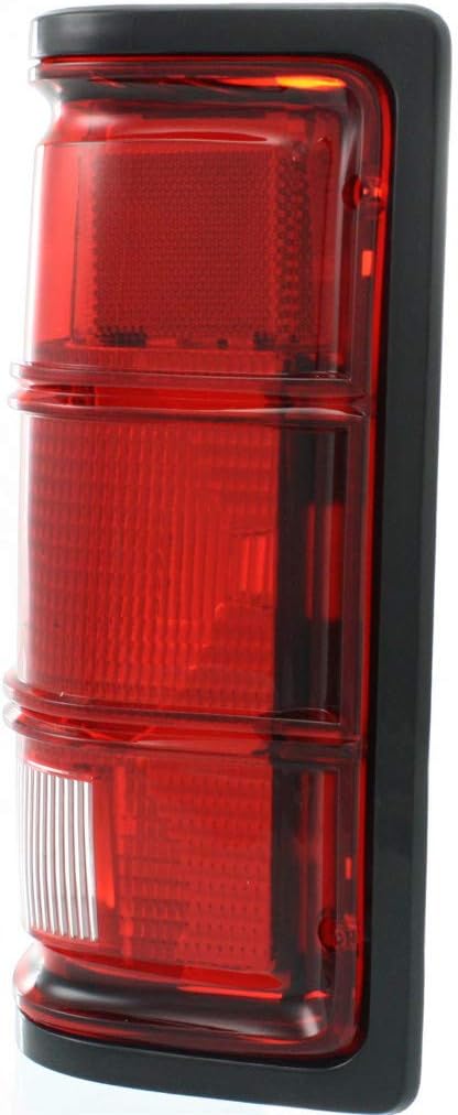 CarLights360 For 1988-1996 Dodge Dakota Pair Rear Tail Lights Driver and Passenger Side Assembly Unit CH2800111 CH2801111-replaces 55076439 55076438
