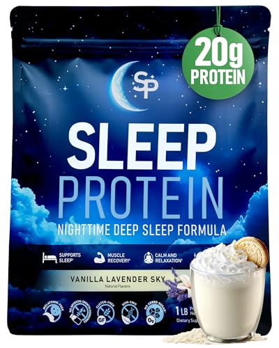 SleepProtein™ The First High Protein Magnesium Sleep Aid Calm Drink,