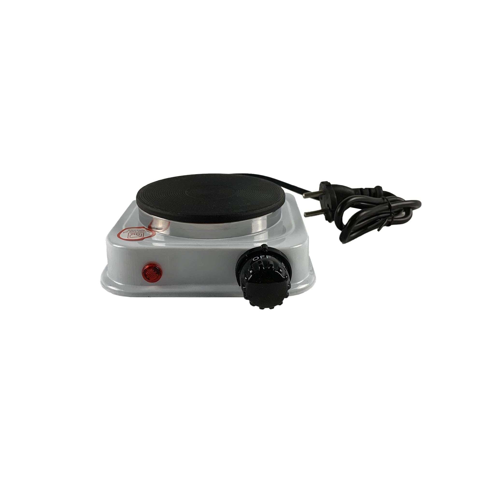 TEMPO DI SALDI Mini cocina eléctrica 500 W ajustable placa de hierro fundido viaje camping 108 mm