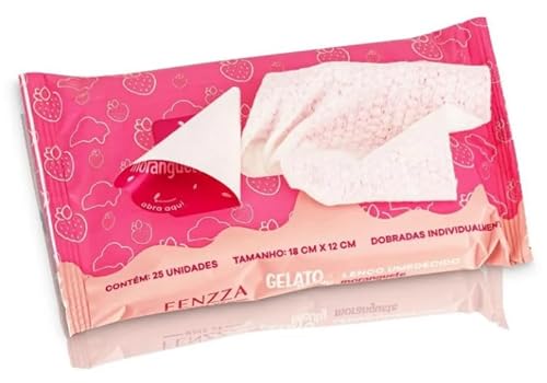 Fenzza - Lenço Umedecido Moranguete Gelato Beauty