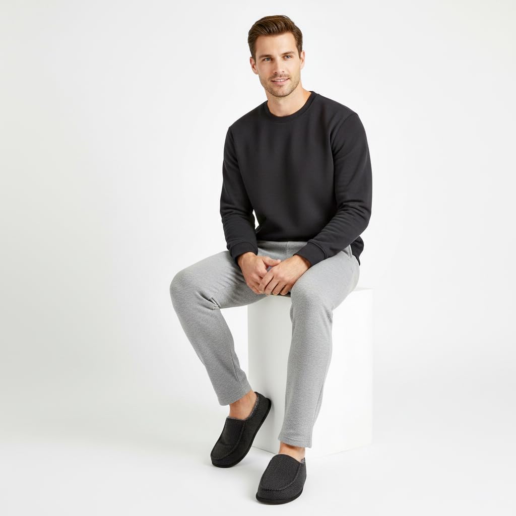 cosyone1997 Men's Slippers with Memory Foam, House Shoes for Men Indoor Outdoor, Non-Slip House Slippers Moccasin Style, Size 8-15 - Image 6