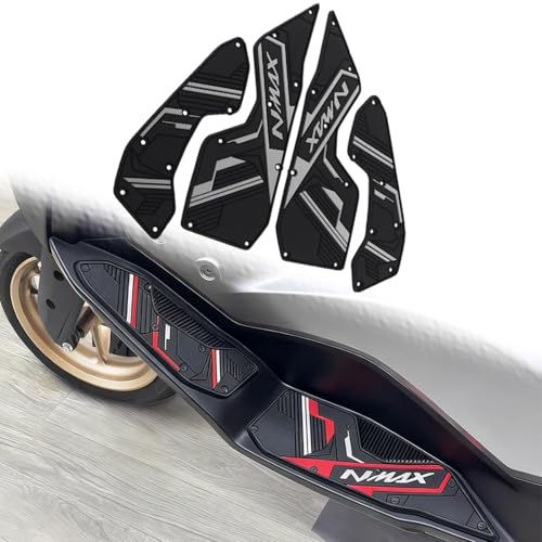 FOR NMAX155 NMAX 155 nmax155 2025 �I�[�g�o�C�p�S�����t�b�g�y�_���A����~�߁A�ϖ��Ր��A���݂̂���t�b�g�p�b�h �X�e�b�v�{�[�h�E�t���A�{�[�h (�O���[)