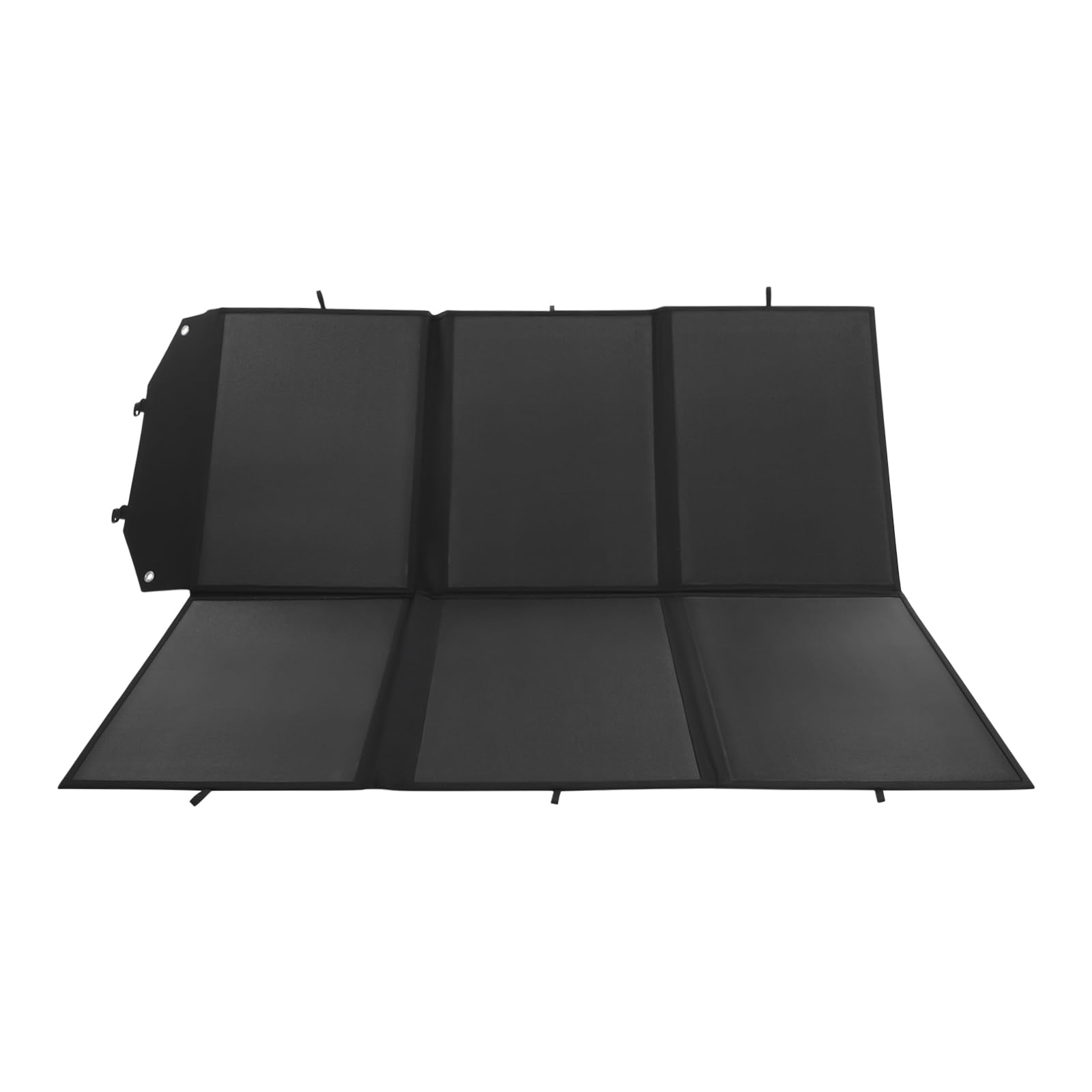 OUKANING Składana torba solarna 300 W z ogniwami solarnymi HPBC, przenośna ładowarka solarna, wodoszczelność IP4, na kemping, w zestawie adapter MC4 do powerbanków i baterii 12 V-60 V