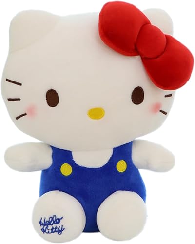 Juguetes de peluche de personaje de gatito, lindos juguetes de peluche de felpa suave Kawaii anime almohada muñeca para cumpleaños, día de San