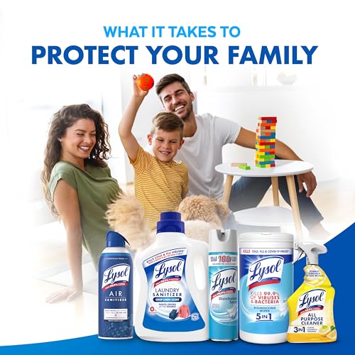 Lysol Disinfecting Wipes, Multi-Surface Cleaner, Crisp Linen, 80 ct. - image 7