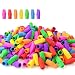 Sooez 120 Pack Pencil Top Erasers, Cap Pencil Eraser Toppers, Studying Supplies for Teachers Classroom Must Haves Pencil Erasers, 7 Colors