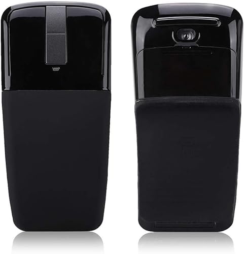 Miniatura 7 de Ratón 2.4G 1600DPI ergonómico plegable ratón óptico táctil con receptor USB adecuado para PC portátil para portátil portátil