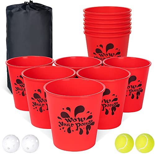 Giant Yard Pong Set available on Amazon