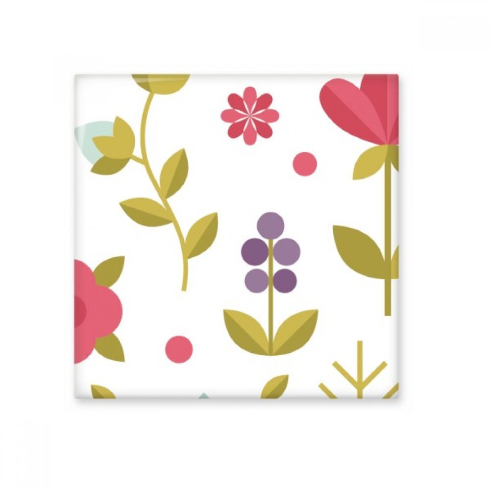 Carrelage céramique illustré fleur, une pierre décorative unique en cadeau